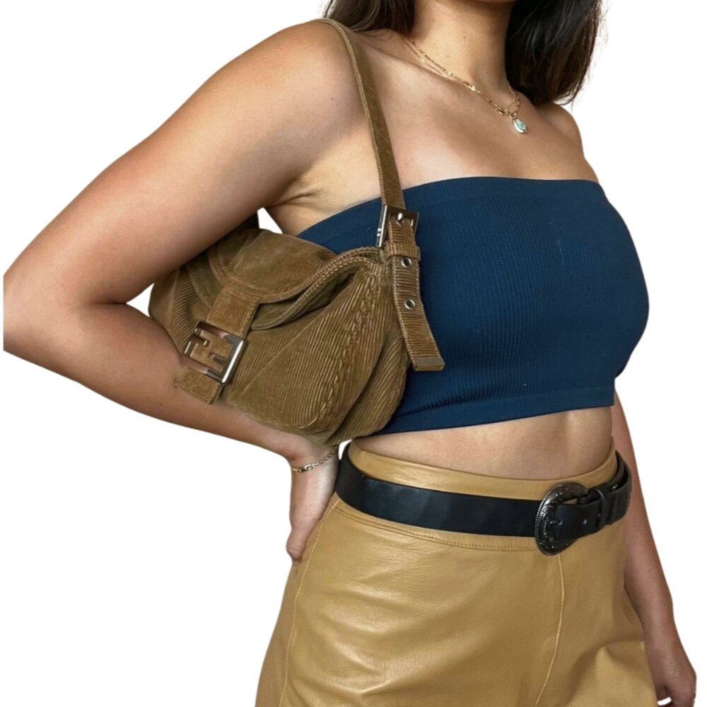 Fendi Corduroy Baguette